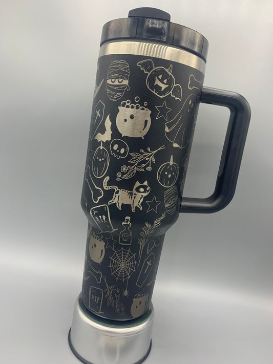 Halloween Themed 40oz Tumbler