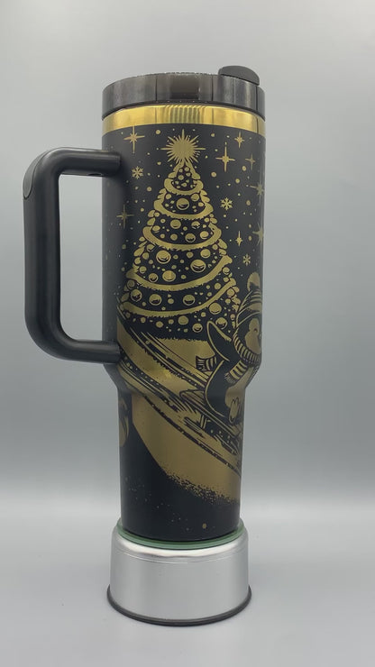 Christmas Penguins 40oz Tumbler